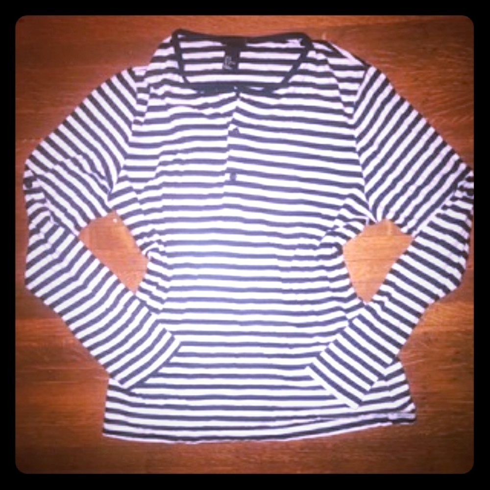 Striped H&M long sleeve t-shirt
